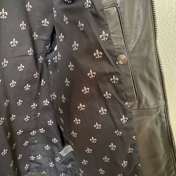 John Varvatos Leather Jacket
